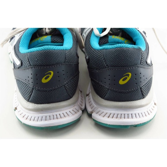 Asics Renovate Size 8 M Gray Lace Up Running Fabric Shoes - Picture 4 of 7